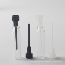 leere 1ml Mini Glas Text Rohr Parfüm Öl Flasche